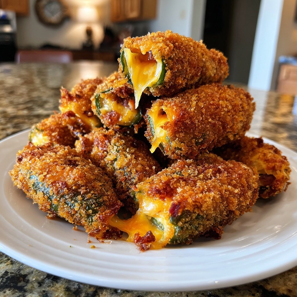Jalapeno Poppers with Creamy Spinach Dip