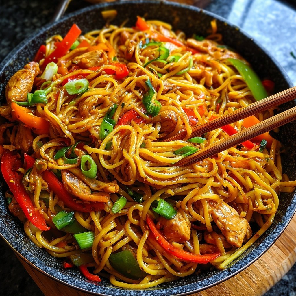 Chicken Hakka Noodles