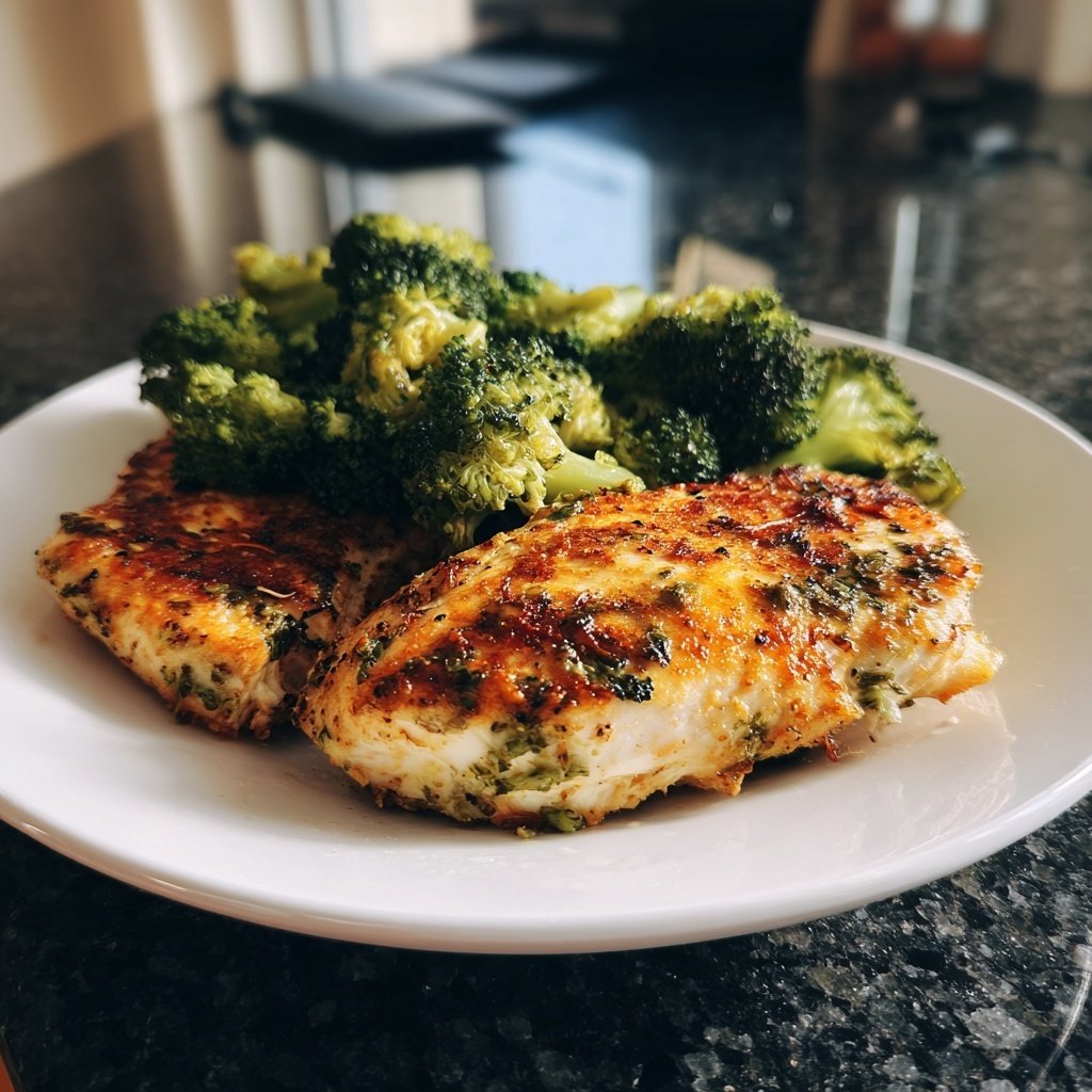 Chicken Breast with Broccoli