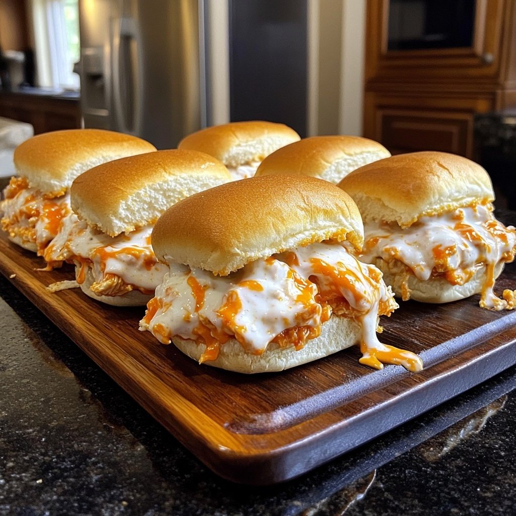 Buffalo Chicken Sliders